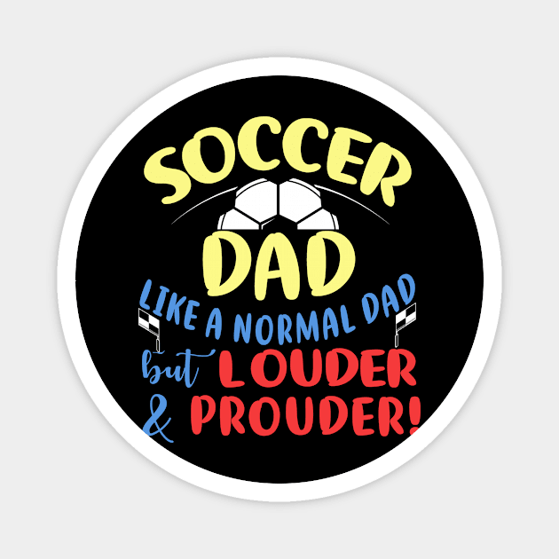 Best Gift Idea for Soccer Lovers Magnet by MadArting1557